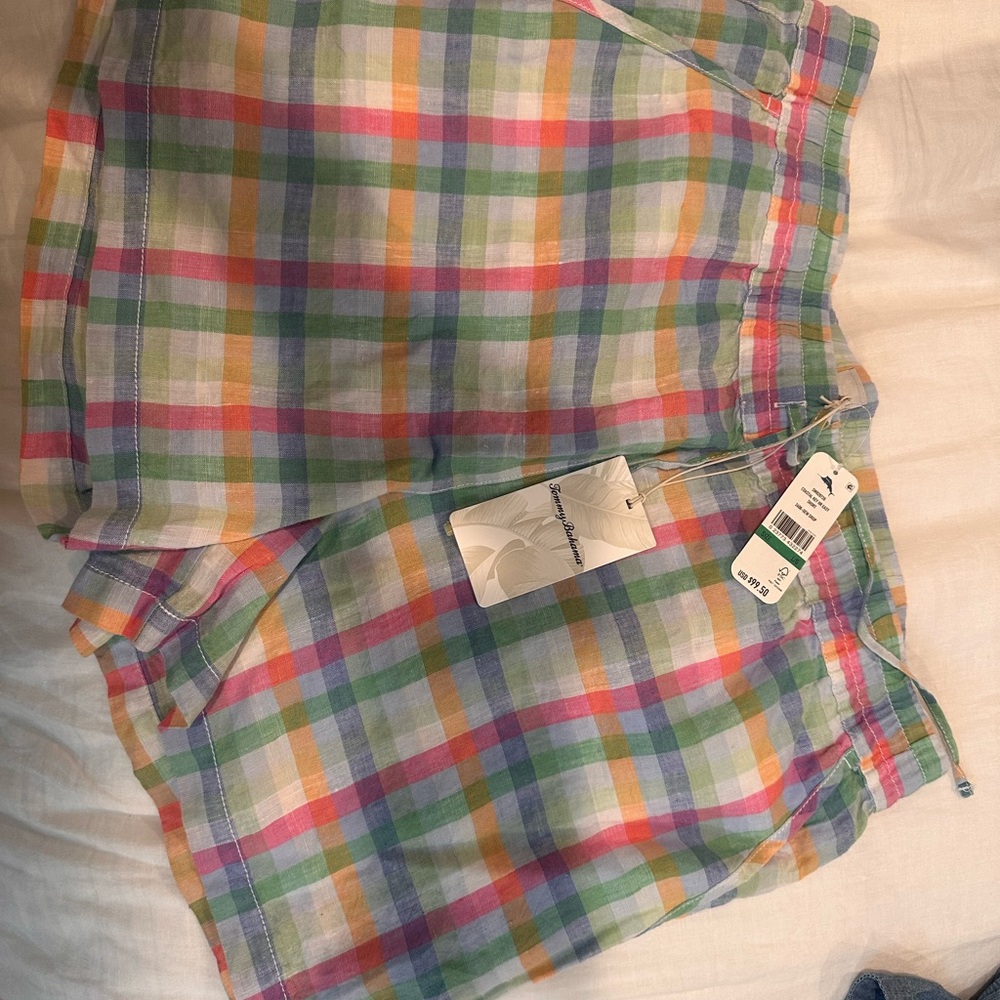 Colorful Plaid Shorts